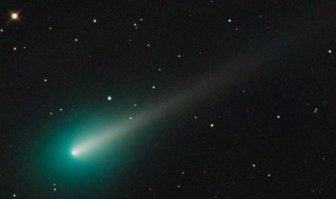 Cometa ISON verde