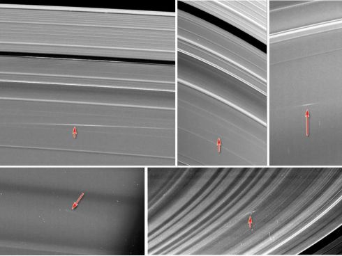 Impacto de meteoro em saturno