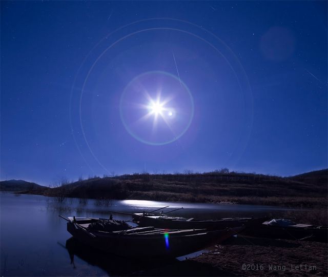 Super Lua e Chuva de Meteoros Geminidea