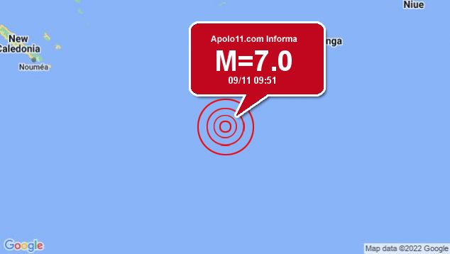 Forte terremoto sacode Sul das ilhas Fiji