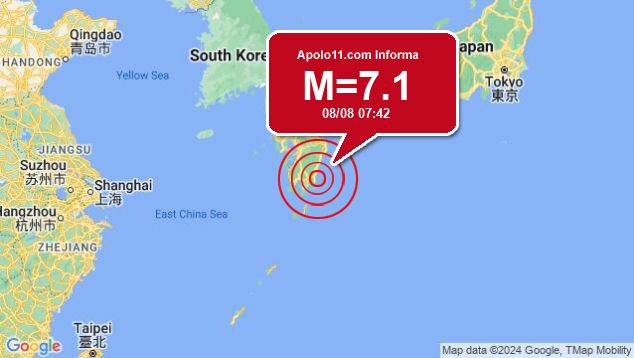 Forte terremoto atinge Japo, a 19 km de Miyazaki